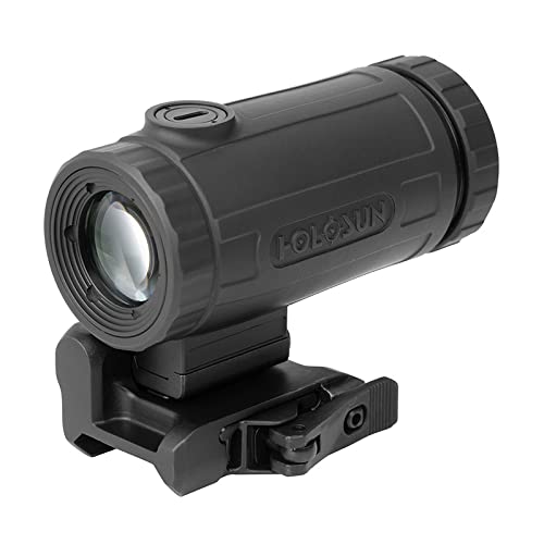 HOLOSUN 3x Compact Magnifier, Titanium Housing, Rifle - HM3X-T