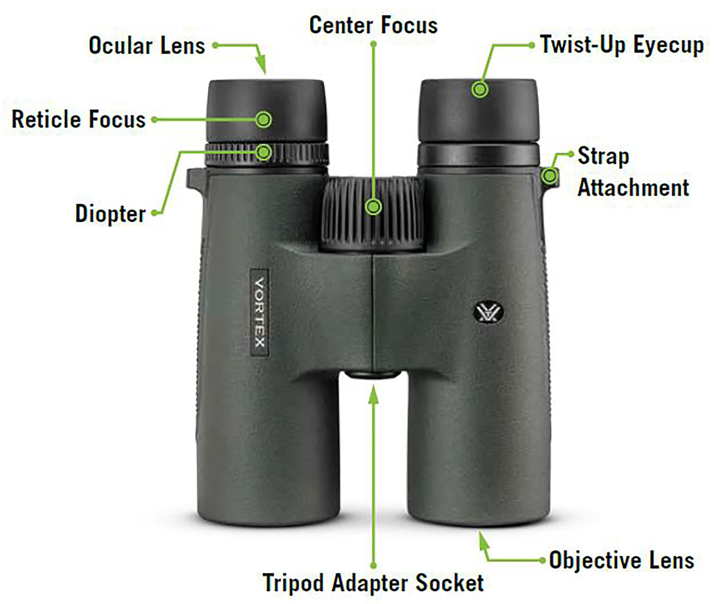 Vortex Optics Triumph HD 10x42 Binoculars - TRI-1042