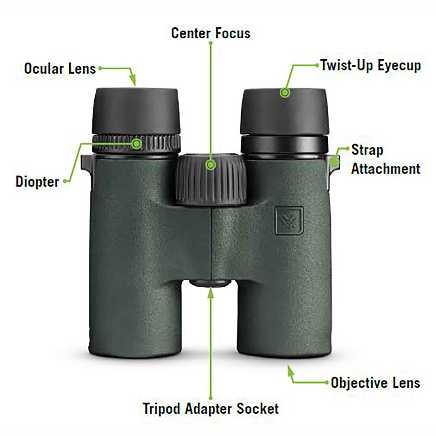 Vortex Optics Bantam HD 6.5x32 Youth Binoculars - BTM-6532