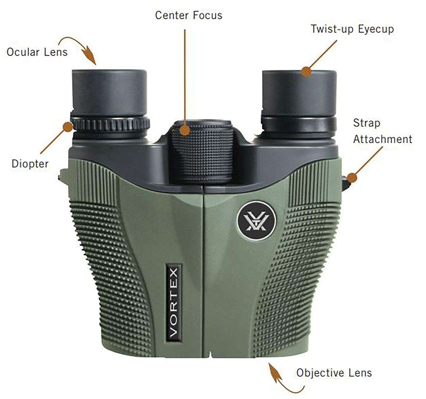 Vortex Optics Vanquish Binoculars - VNQ-0826