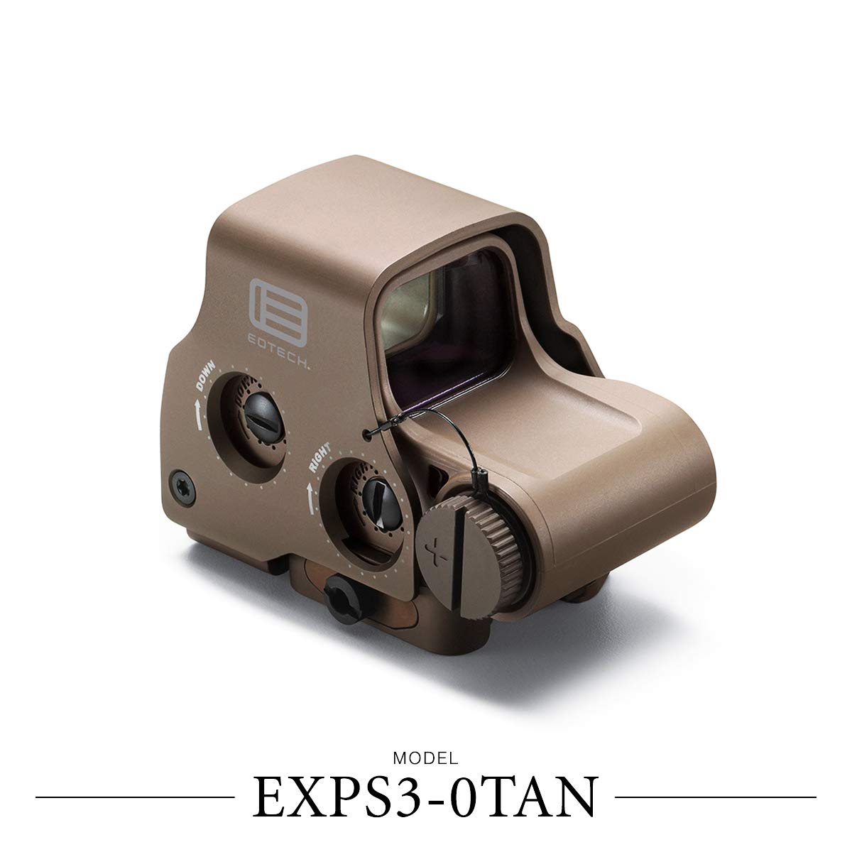 EOTECH Holographic Weapon Sight TAN 68MOA Ring & 1 MOA Dot  - EXPS3-0TAN