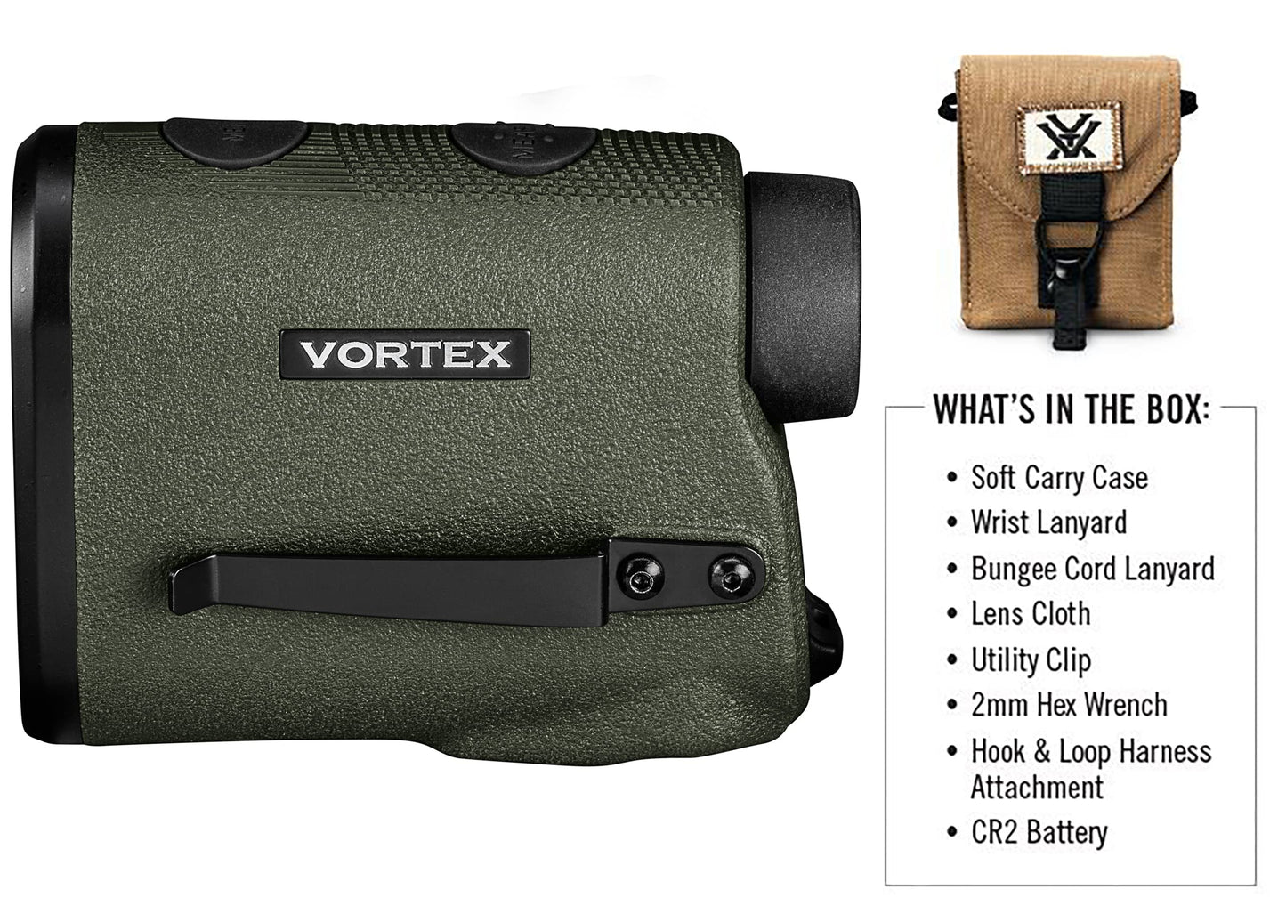 Vortex Optics Diamondback HD 2000 Laser Rangefinder - LRF-DB2000