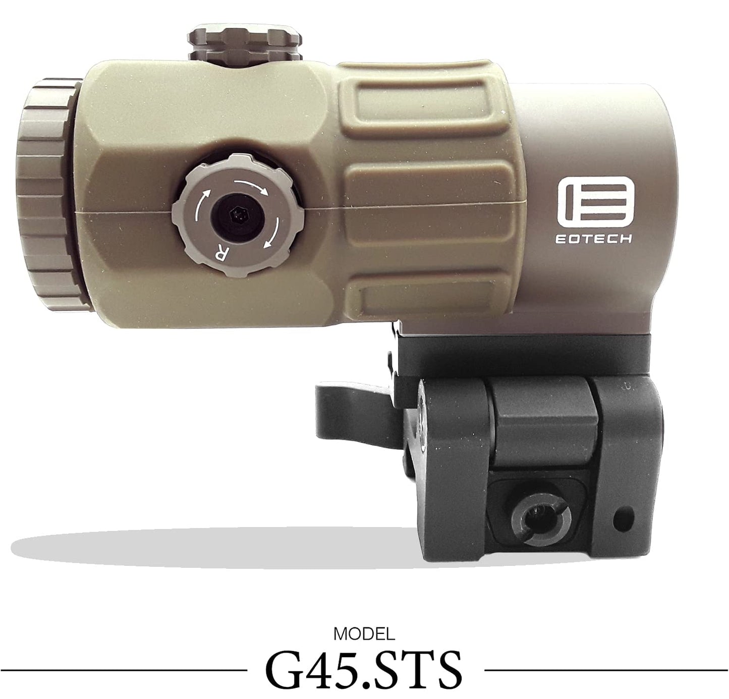 EOTECH 5 power magnifer with quick disconnect, switch to side (STS) mount  - G45.STSTAN