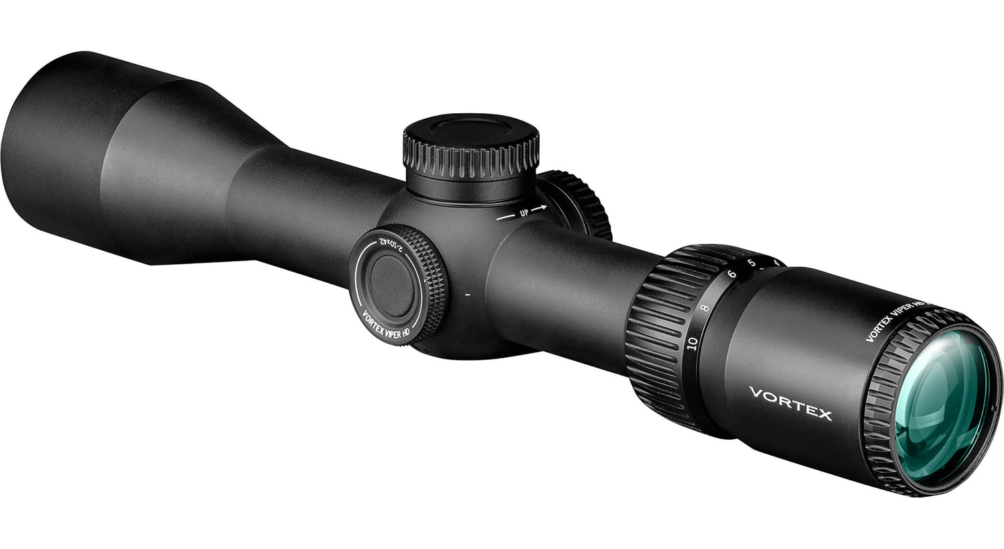 Vortex Optics Viper HD 2-10x42 Second Focal Plane Scope - Dead-Hold BDC MOA Reticle