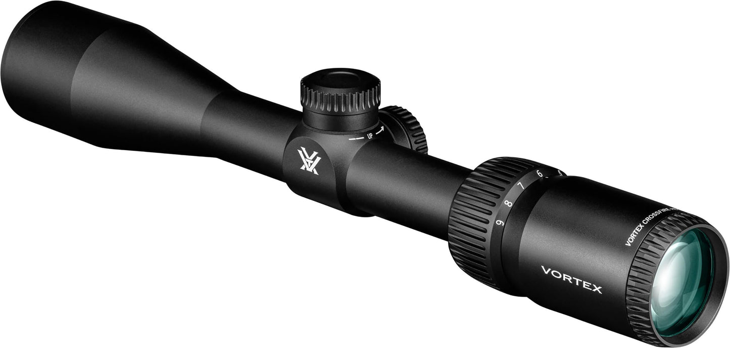 Vortex Crossfire HD 3-9x40 Second Focal Plane, 1-inch Tube Riflescope - Straight-Wall BDC MOA Reticle