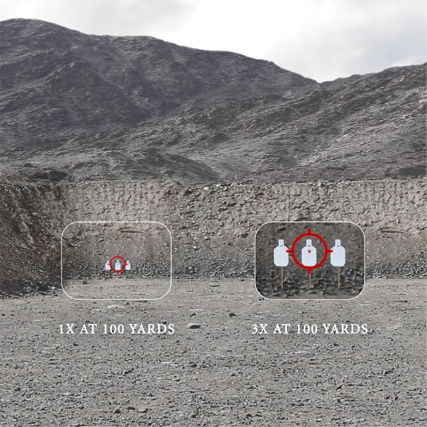 EOTECH Micro 3 Power Magnifier with Quick Disconnect, (STS) Mount - G43.STS