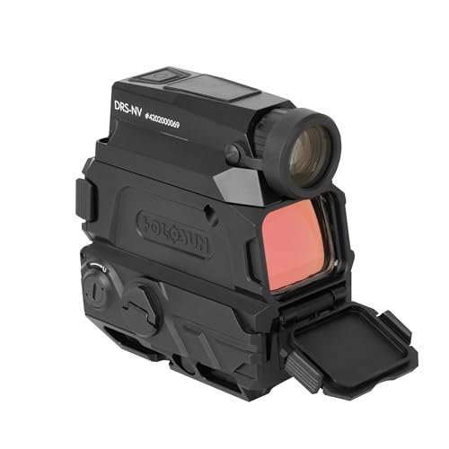 Holosun DRS-NV Digital Rifle Sight with Night Vision, Red Dot Sight with 2 MOA Dot & 65 MOA Circle Reticle, Digital Image and Video Recording