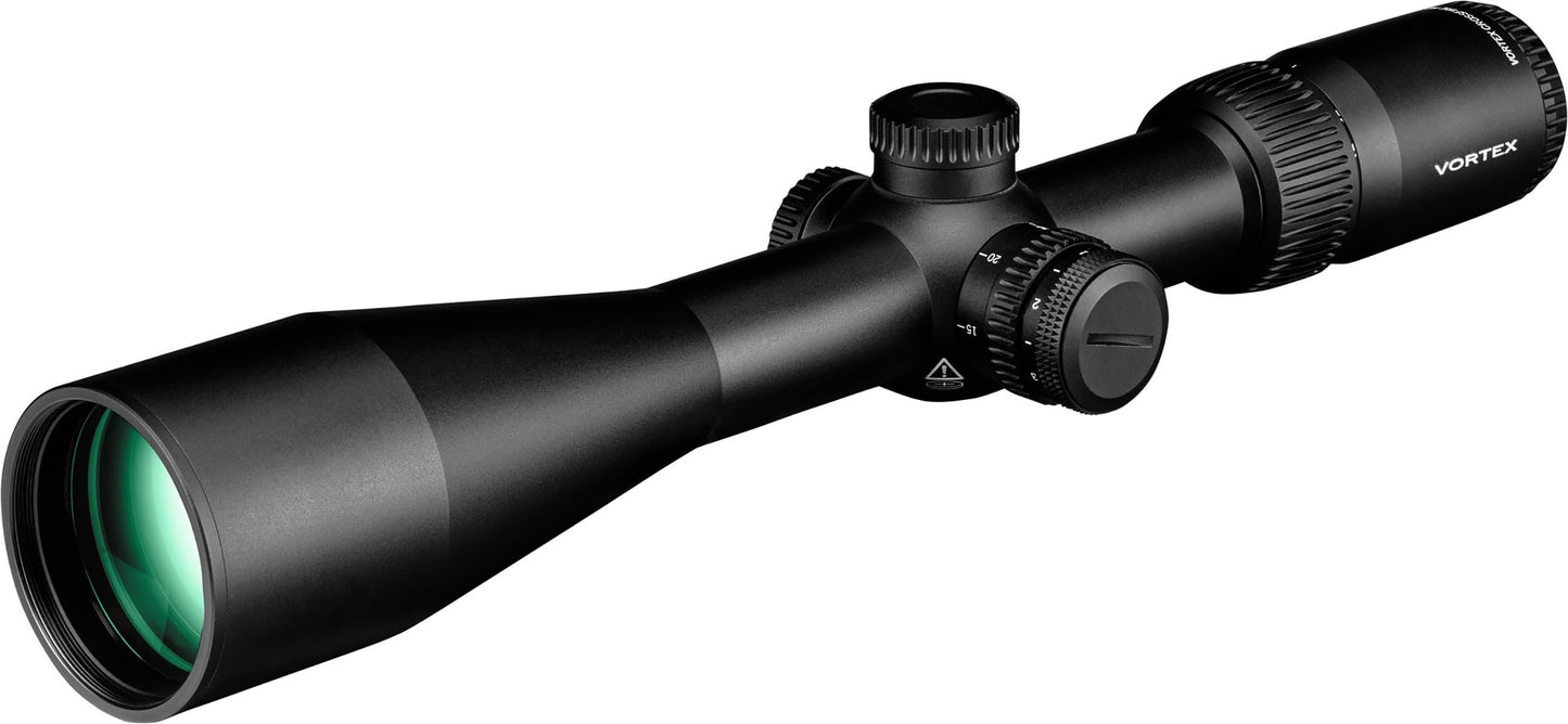 Vortex Crossfire HD 6-18x50 Second Focal Plane, 30mm Tube Riflescope - Illuminated Dead-Hold 2A BDC MOA Reticle