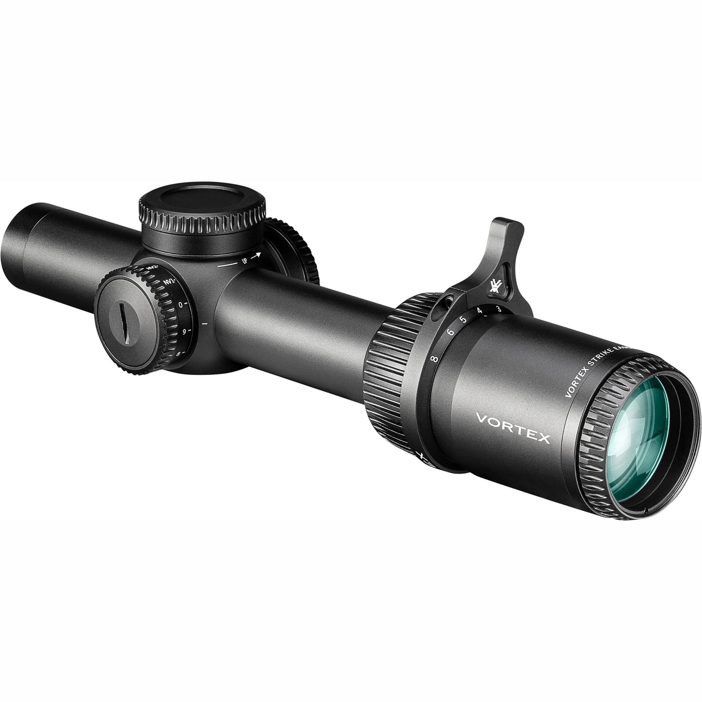 Vortex Optics Strike Eagle 1-8x24 First Focal Plane Riflescope - EBR-8 Reticle (MOA),Black
