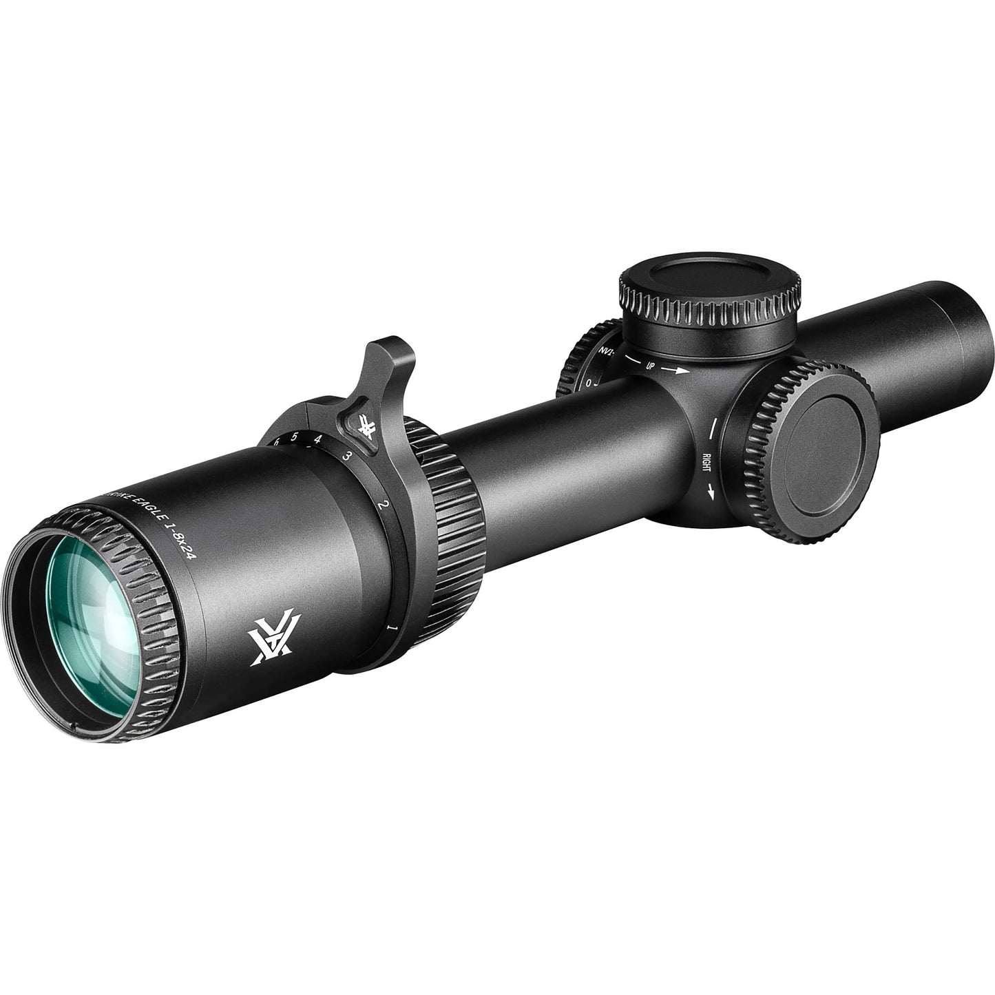 Vortex Optics Strike Eagle 1-8x24 First Focal Plane Riflescope - EBR-8 Reticle (MOA),Black