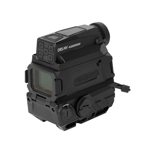 Holosun DRS-NV Digital Rifle Sight with Night Vision, Red Dot Sight with 2 MOA Dot & 65 MOA Circle Reticle, Digital Image and Video Recording