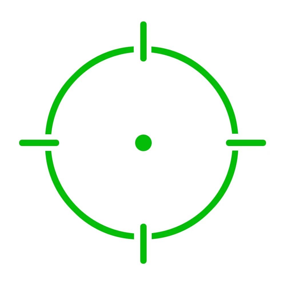 Holosun SCS-M-GR Green Multi-Reticle MOS Pistol Sight