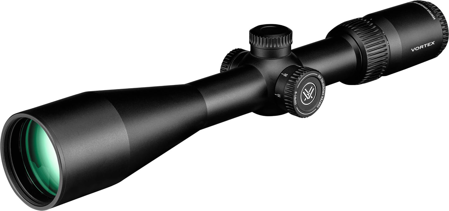 Vortex Crossfire HD 6-18x50 Second Focal Plane, 30mm Tube Riflescope - WideRange Plex MOA Reticle