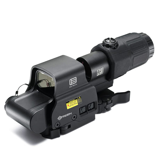 EOTECH HHS GRN Complete system includes EXPS2-0GRN HWS, G33 magnifier with QD and (STS) switch to side mount with quick detach - HHS-GRN