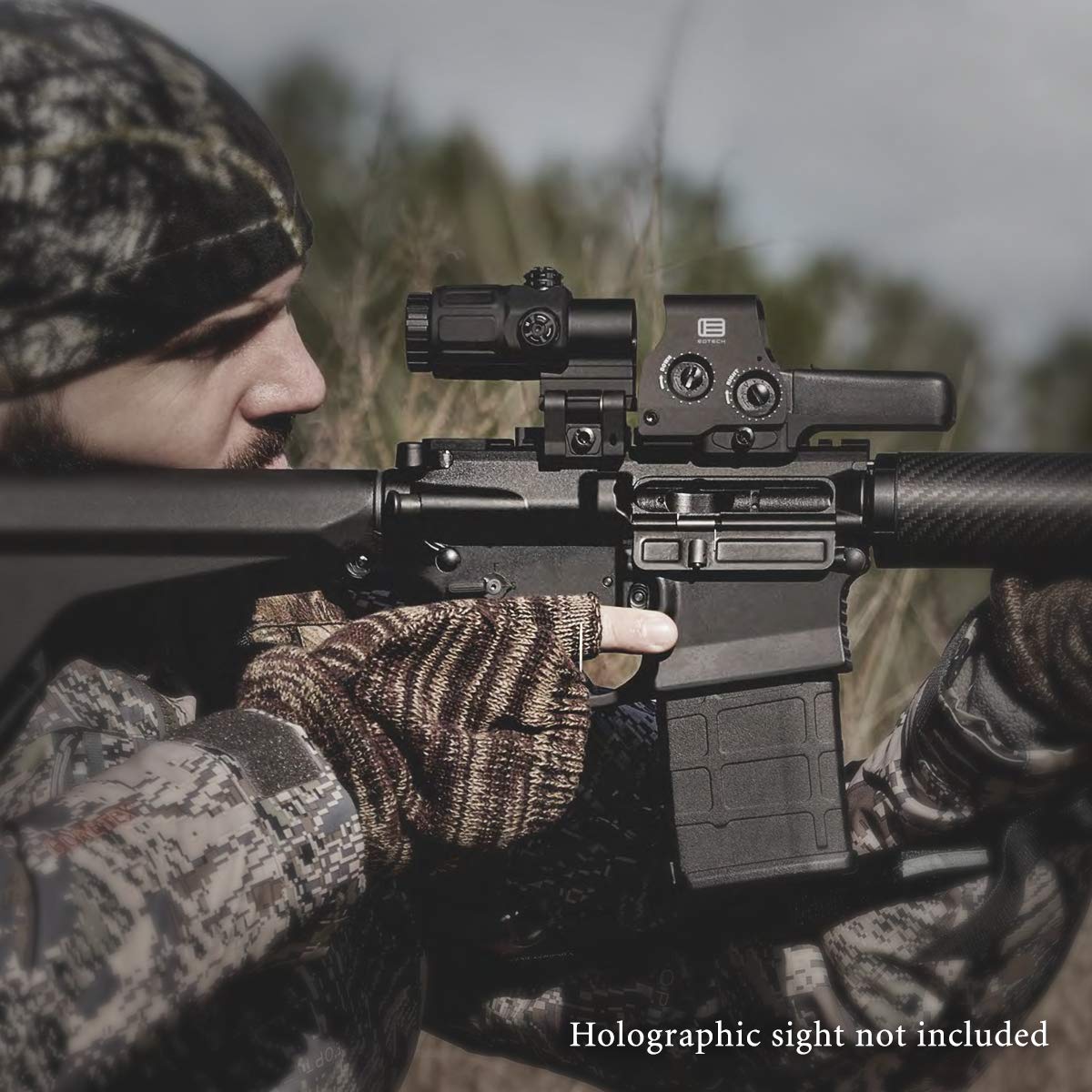 EOTECH Black 3 Power magnifier with (STS) mount - G33.STS