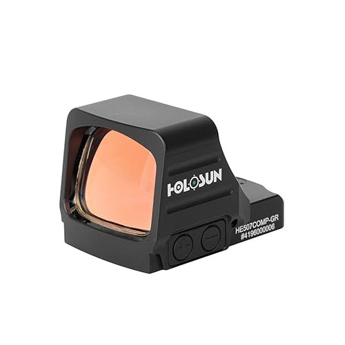 Holosun HE507COMP-GR Green Competition Multi-Reticle Pistol Sight
