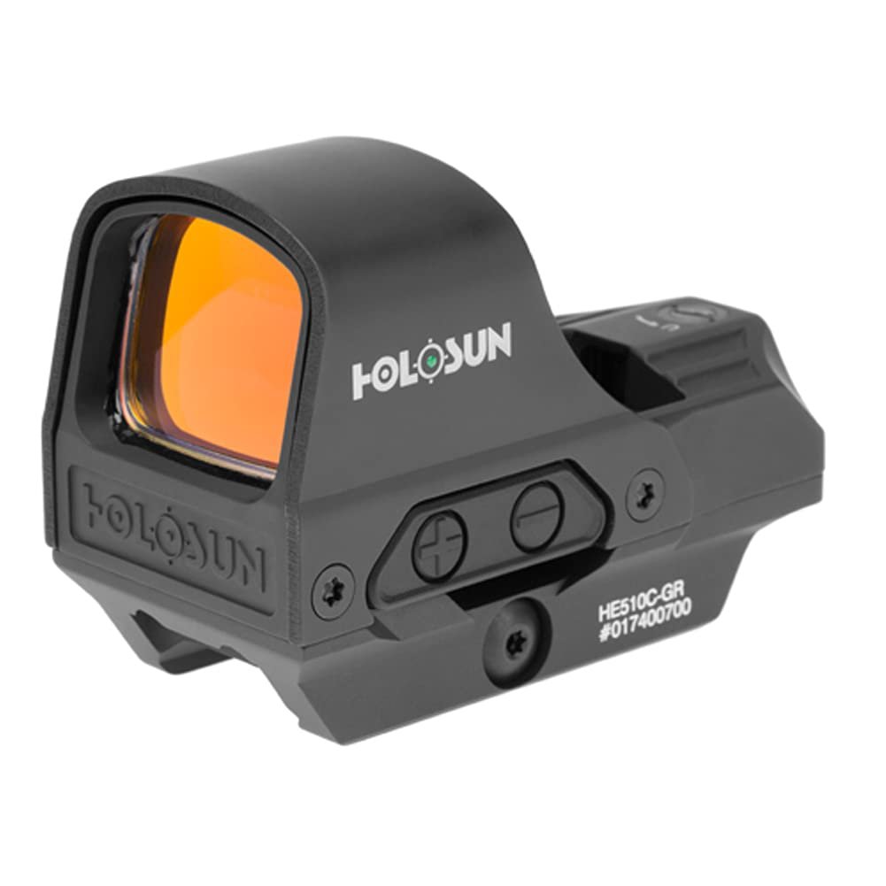 Holosun HE510C-GR Green Multi-Reticle Open Reflex Rifle Sight