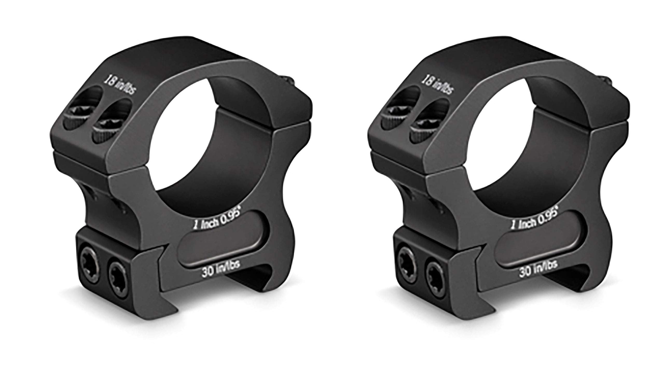 Vortex Pro Series Riflescope Rings 1 inch - Medium