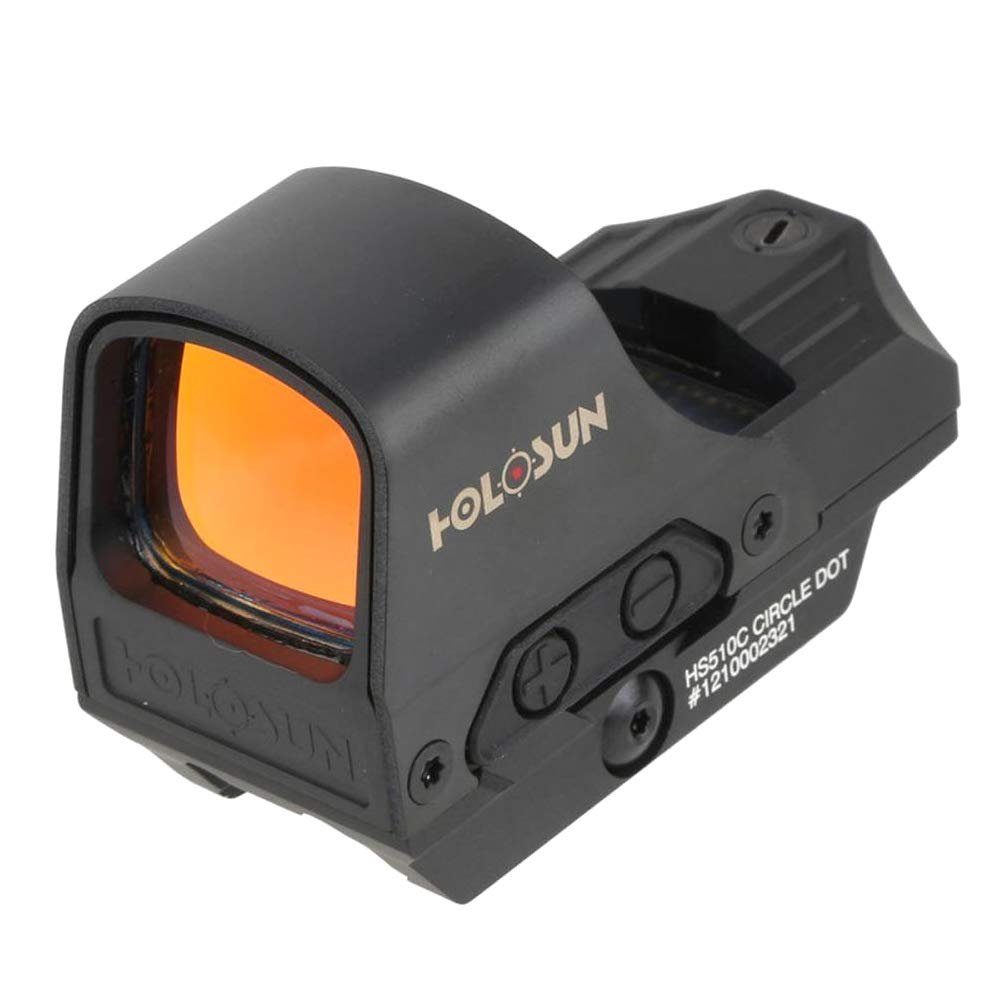 Holosun HS510C Red Multi-Reticle Open Reflex Rifle Sight