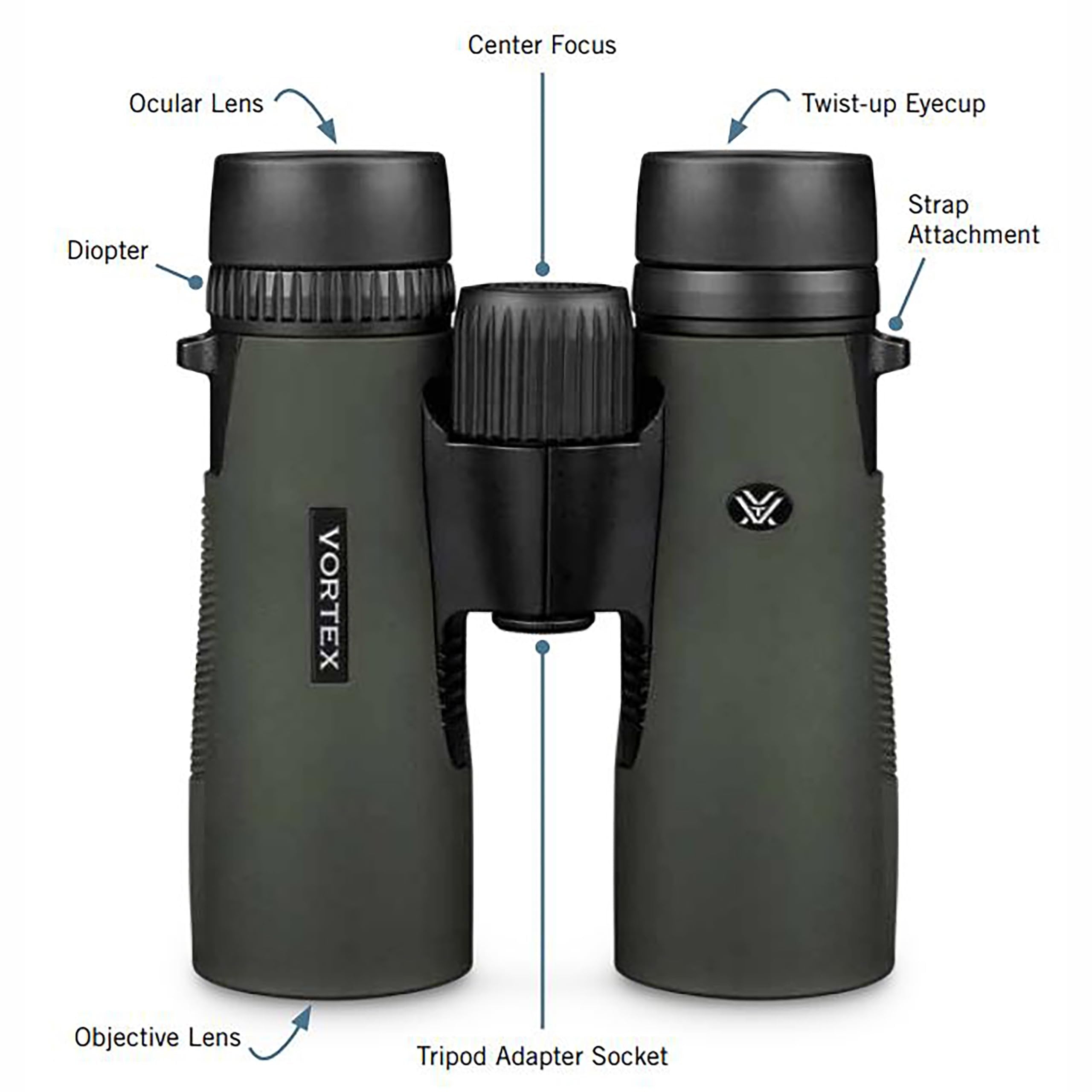 Vortex Diamondback HD 10x50 Binoculars