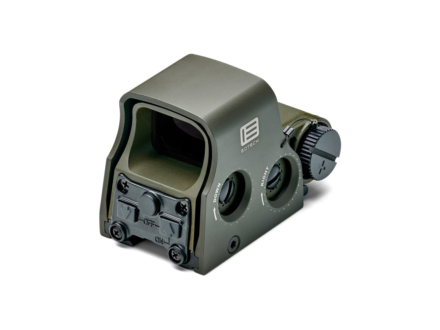 EOTECH XPS2-0 Holographic Sight Green Reticle; Single CR123 battery;reticle pattern with 68 MOA ring and 1 MOA dot - side buttons-single QD lever - XPS2-0 ODGRN