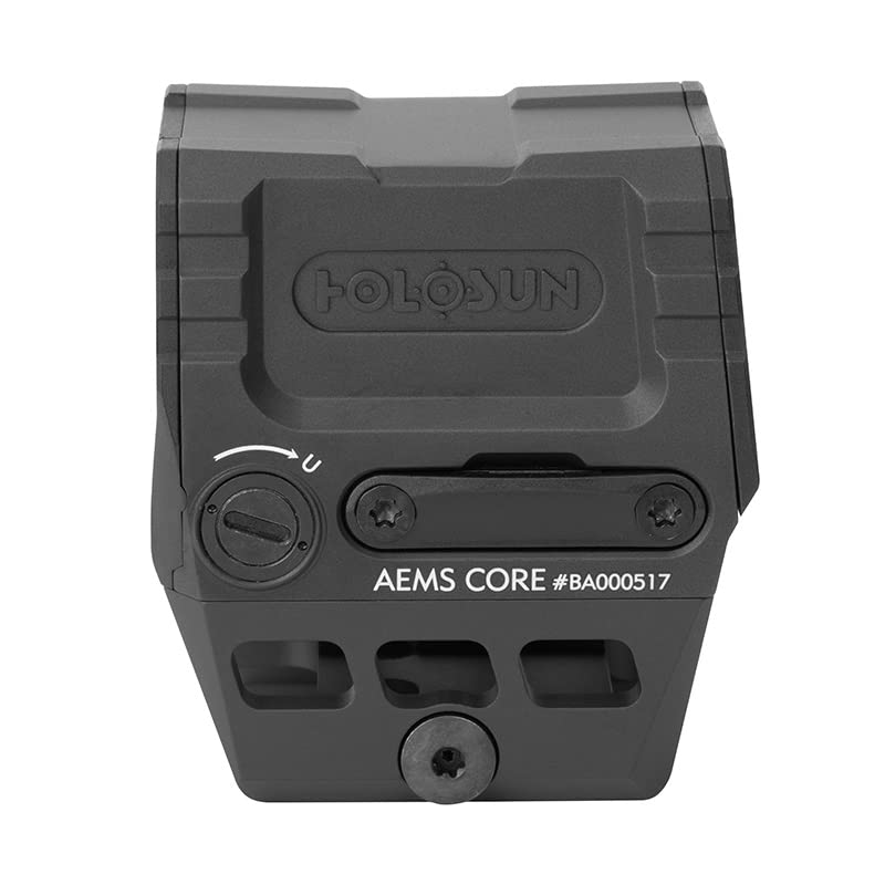 HOLOSUN Green 2MOA Dot, Cast Aluminum, Enclosed, Shake Awake, Rifle - AEMS-CORE-120101