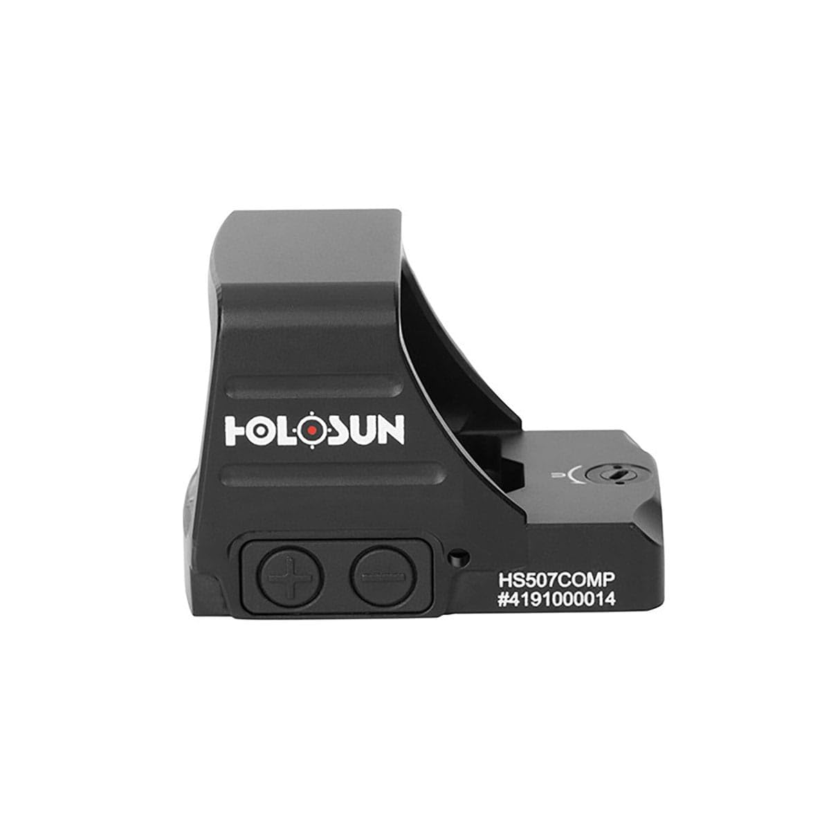 HOLOSUN Red Multi-Reticle, 7075 Aluminum, Large Open Lens, Shake Awake, Pistol - HS507COMP