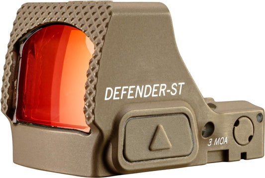 Vortex Optics Defender-ST Micro Red Dot Sights (3 MOA - Red Dot, Tan)