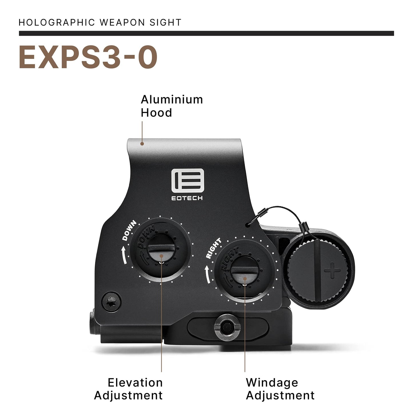 Eotech EXPS3-0 Red Holographic Sight NV Compatible Black