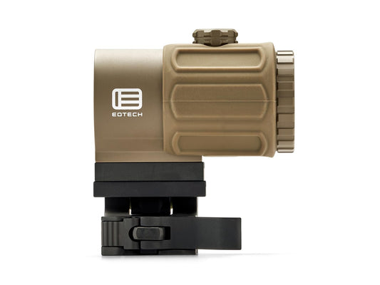 EOTECH Micro 3 Power Magnifier with Quick Disconnect, Switch to Side (STS) Mount, Tan