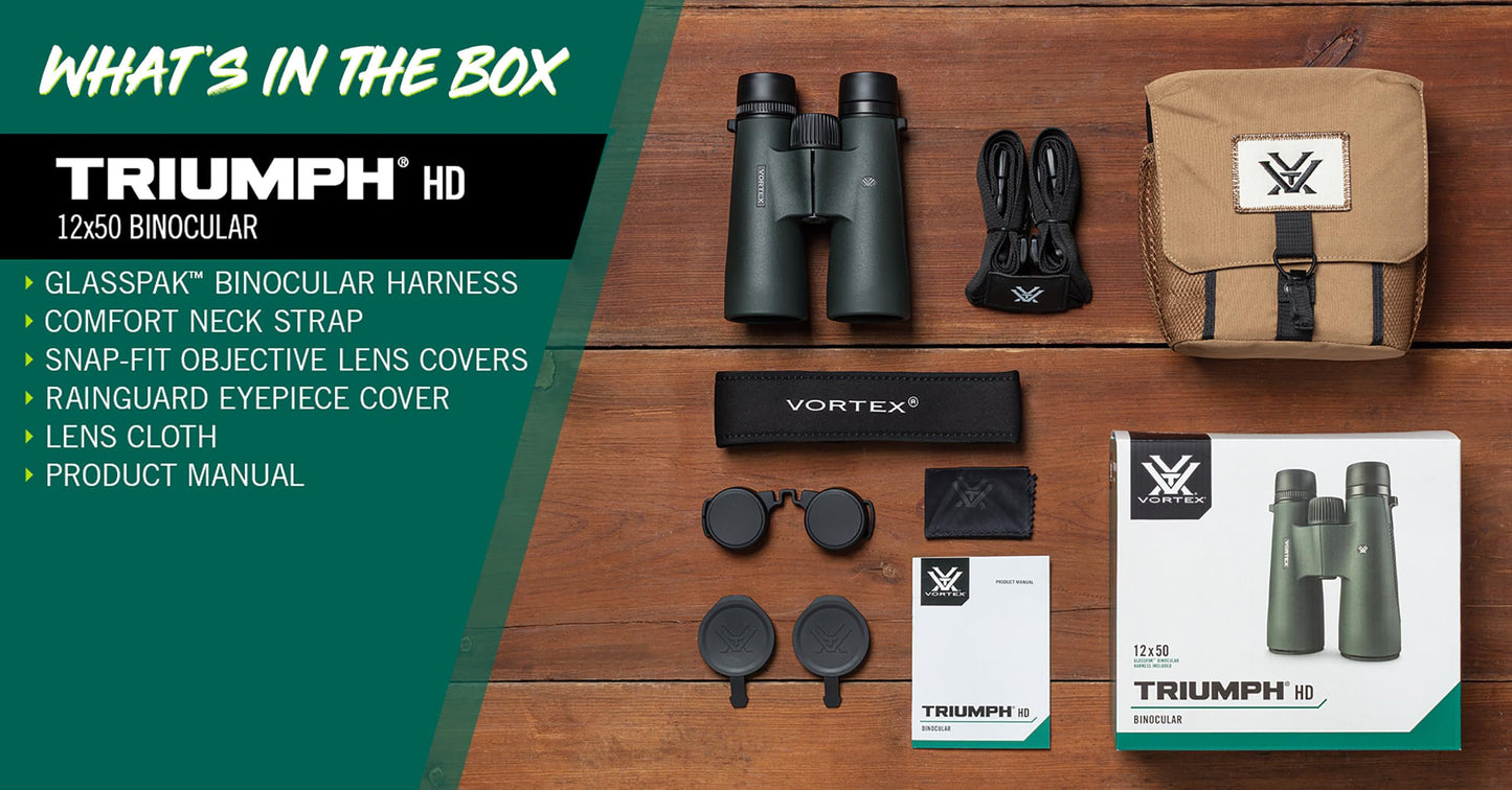 Vortex Triumph HD 12x50 Binoculars