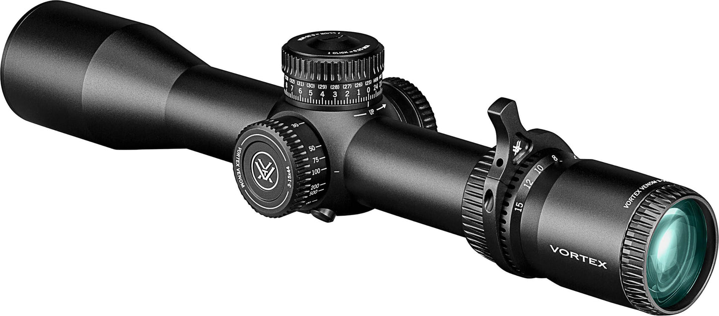 Vortex Optics Venom 3-15x44 First Focal Plane Riflescope - EBR-7C (MOA) Reticle