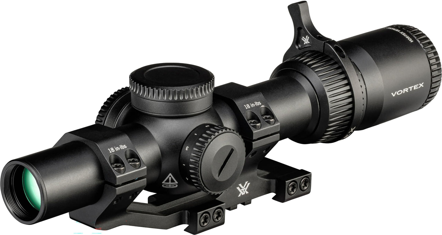 Vortex Venom 1-6x24 Second Focal Plane Riflescope & Sport Cantilever Mount Bundle
