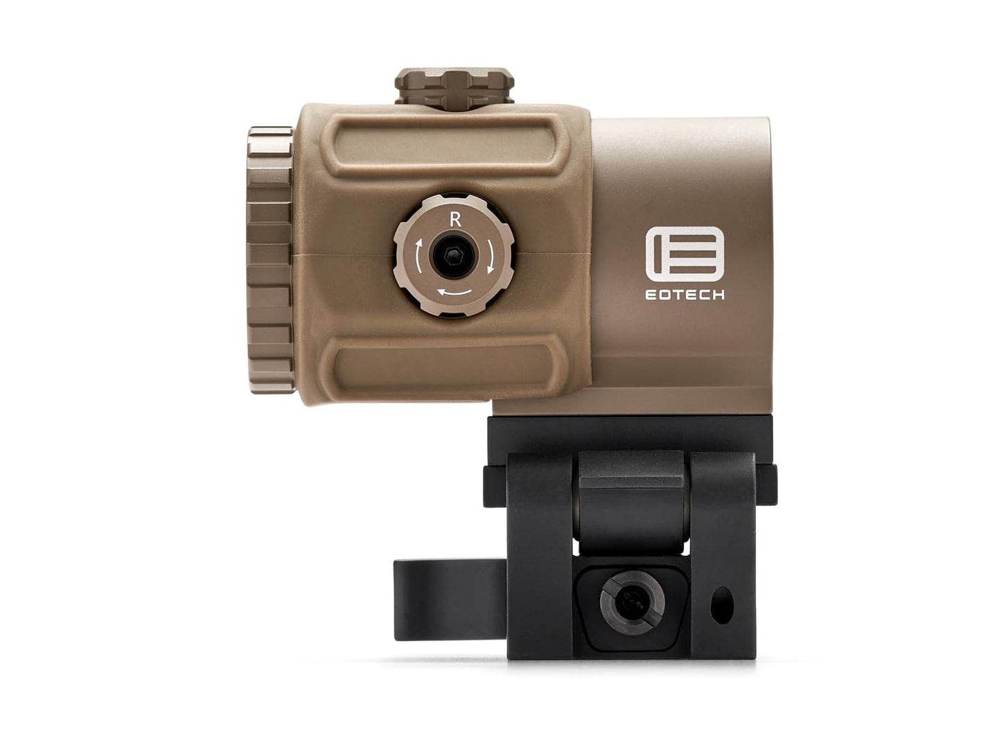 EOTECH Micro 3 Power Magnifier with Quick Disconnect, Switch to Side (STS) Mount, Tan