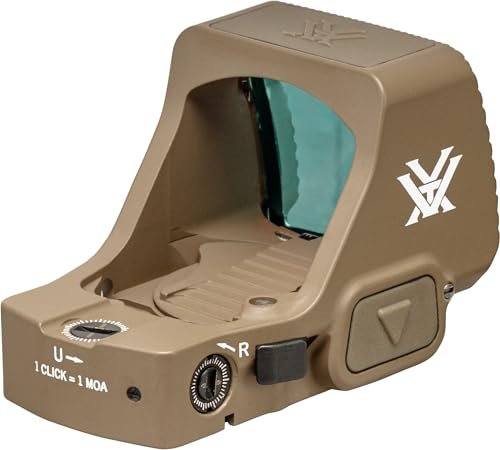 Vortex Optics Defender-XL Micro Red Dot Sights (5 MOA - Red Dot, Tan)