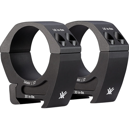 Vortex Optics Pro Riflescope Rings - 34mm - Medium Height [1.10 Inches] - PR34-M