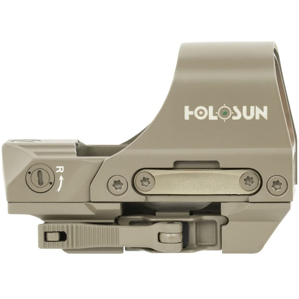 Holosun HS510C-FDE-G Green Multi-Reticle Reflex Sight FDE