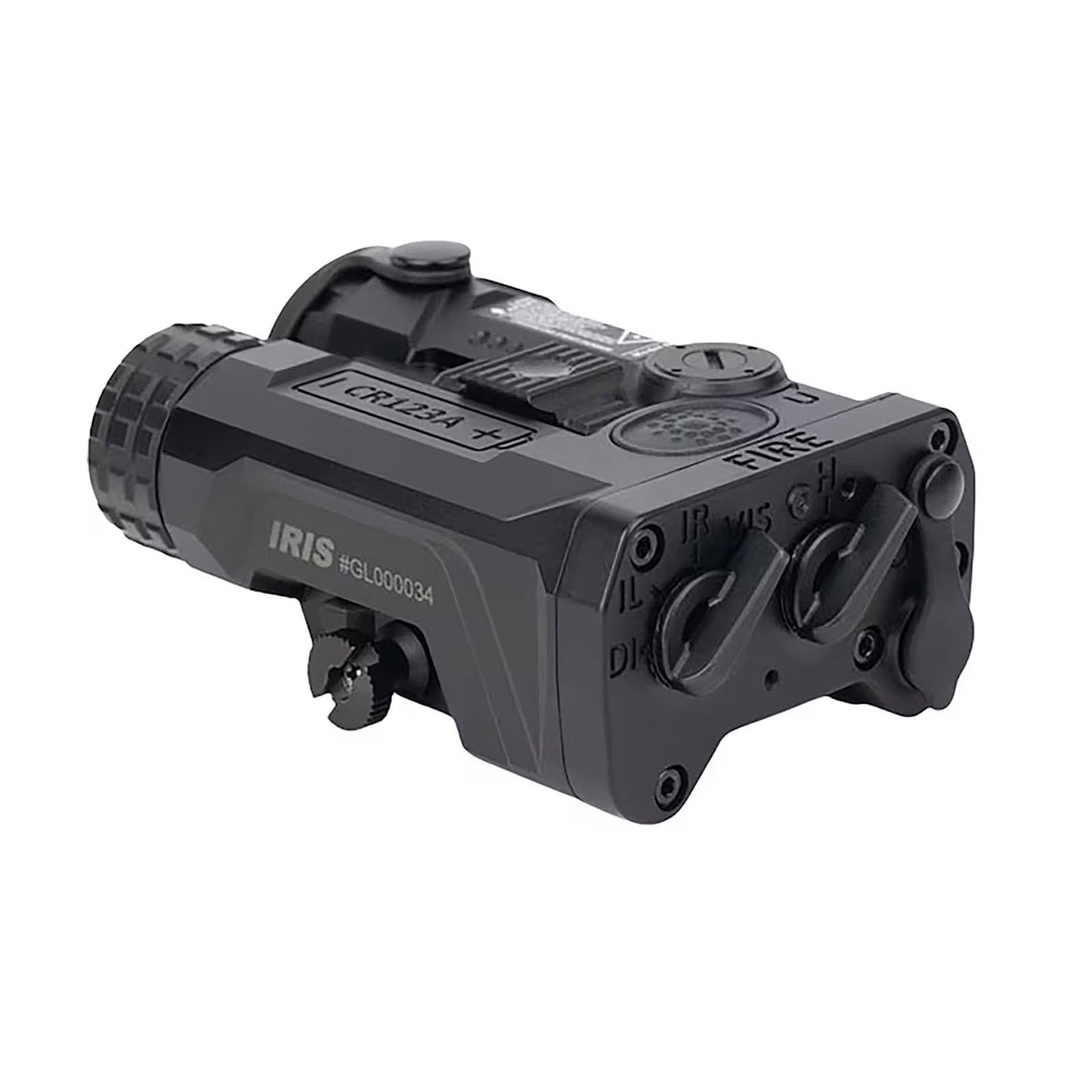 Holosun IRIS-GR3 VCSEL IR Illuminator W/Variable Power & Focus Slide Switch, GR&IR Lasers