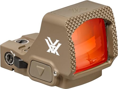 Vortex Optics Defender-XL Micro Red Dot Sights (5 MOA - Red Dot, Tan)