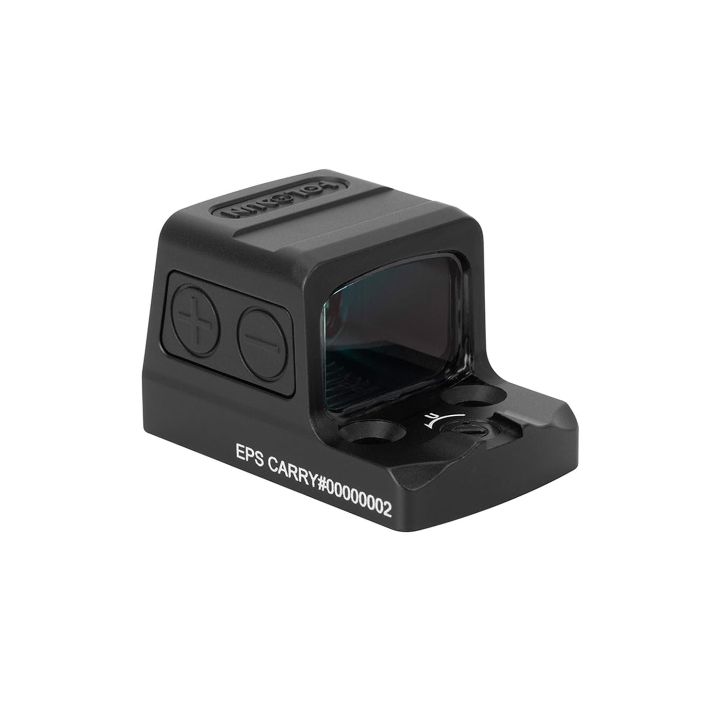 HOLOSUN EPS Carry Red 2 MOA Dot Reflex Pistol Sight - Waterproof Shake-Awake Parallax-Free Aluminum Enclosed Sight for Subcompact Handguns - RMSc-to-K Footprint Adapter Plate Included