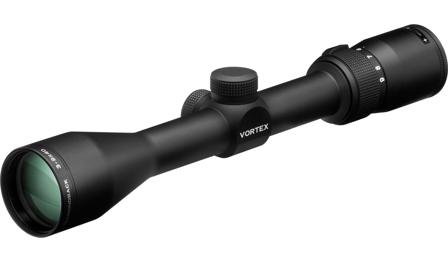 Vortex Optics Diamondback 3-9x40 Second Focal Plane Riflescope - V-Plex Reticle