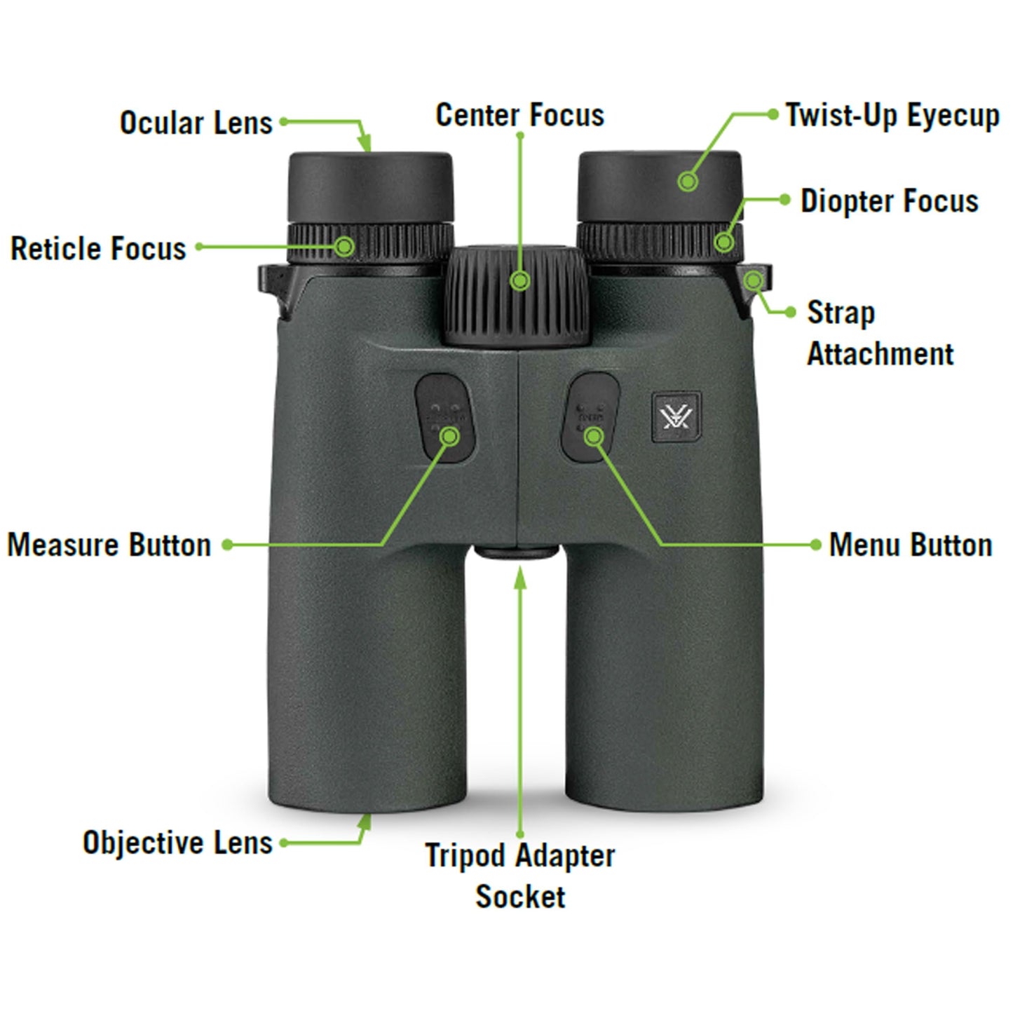 Vortex Optics Ranger HD 3000 10x42 Laser Rangfinding Binoculars
