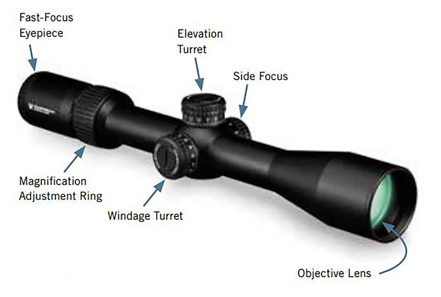 Vortex Optics Diamondback Tactical 6-24x50 FFP Riflescope - DBK-10028