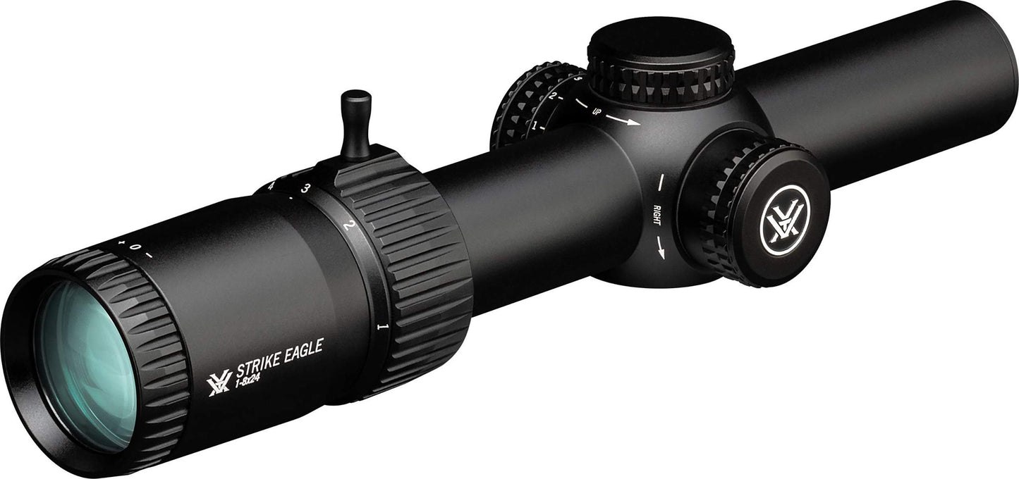 Vortex Optics Strike Eagle 1-8x24 Illum AR-BDC3 MOA SFP Riflescope - SE-1824-2