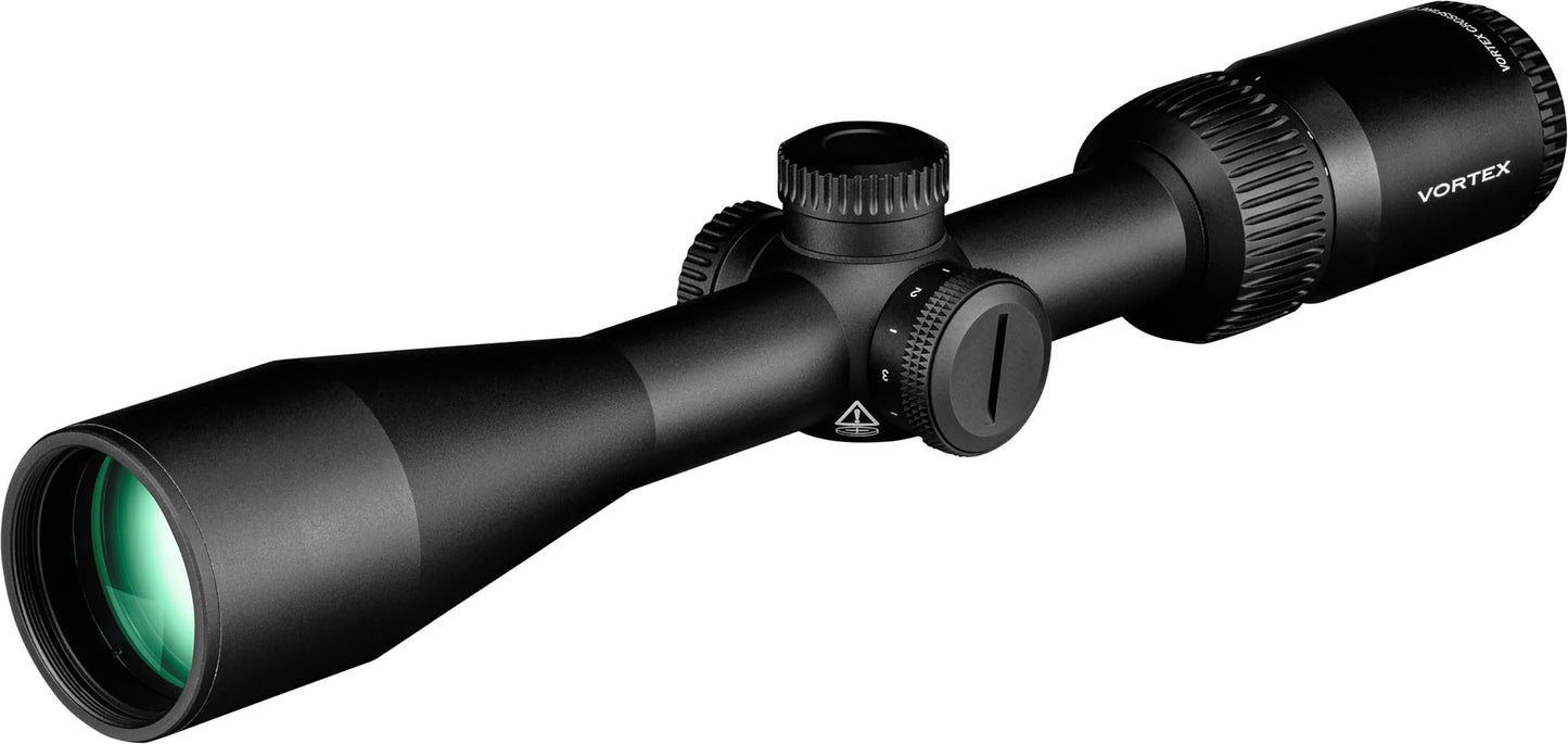 Vortex Crossfire HD 3-9x40 Second Focal Plane, 1-inch Tube Riflescope - Illuminated Dead-Hold 2A BDC MOA Reticle
