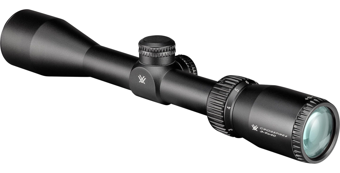 Vortex Optics Crossfire II 3-9x40 Dead-Hold BDC Reticle Rifle Scope - CF2-31007