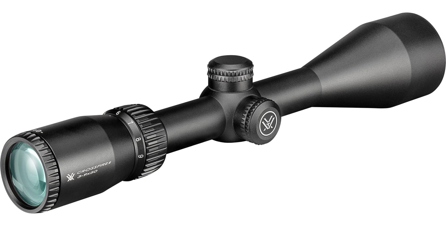 Vortex Crossfire II 3-9x50 Straight-Wall BDC Riflescope, SFP - CF2-31011SW