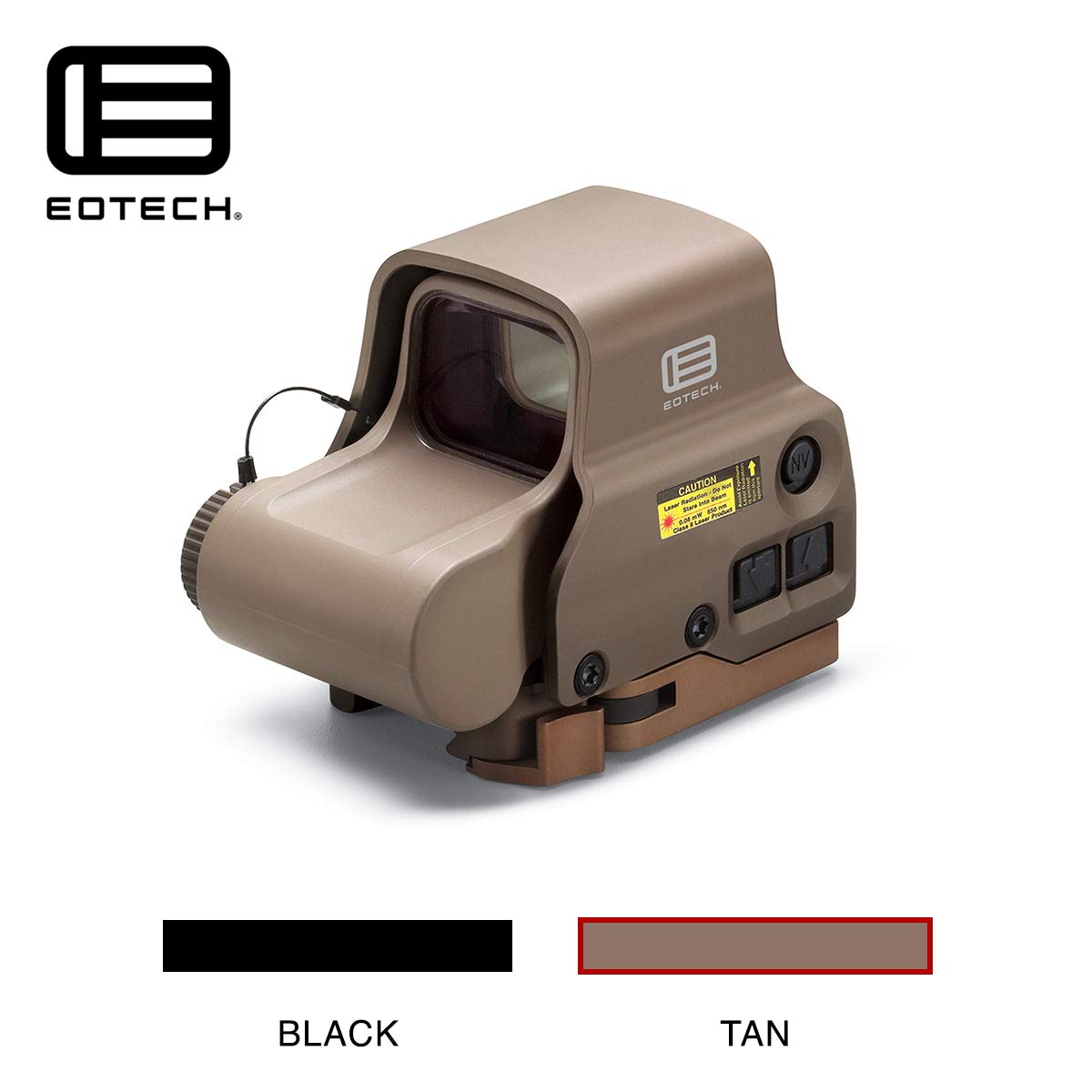 EOTECH Holographic Weapon Sight TAN 68MOA Ring & 1 MOA Dot  - EXPS3-0TAN