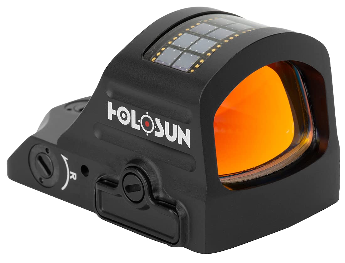 HOLOSUN Classic Open Reflex Red Dot Sight 2 MOA (Black) - HS407C-X2