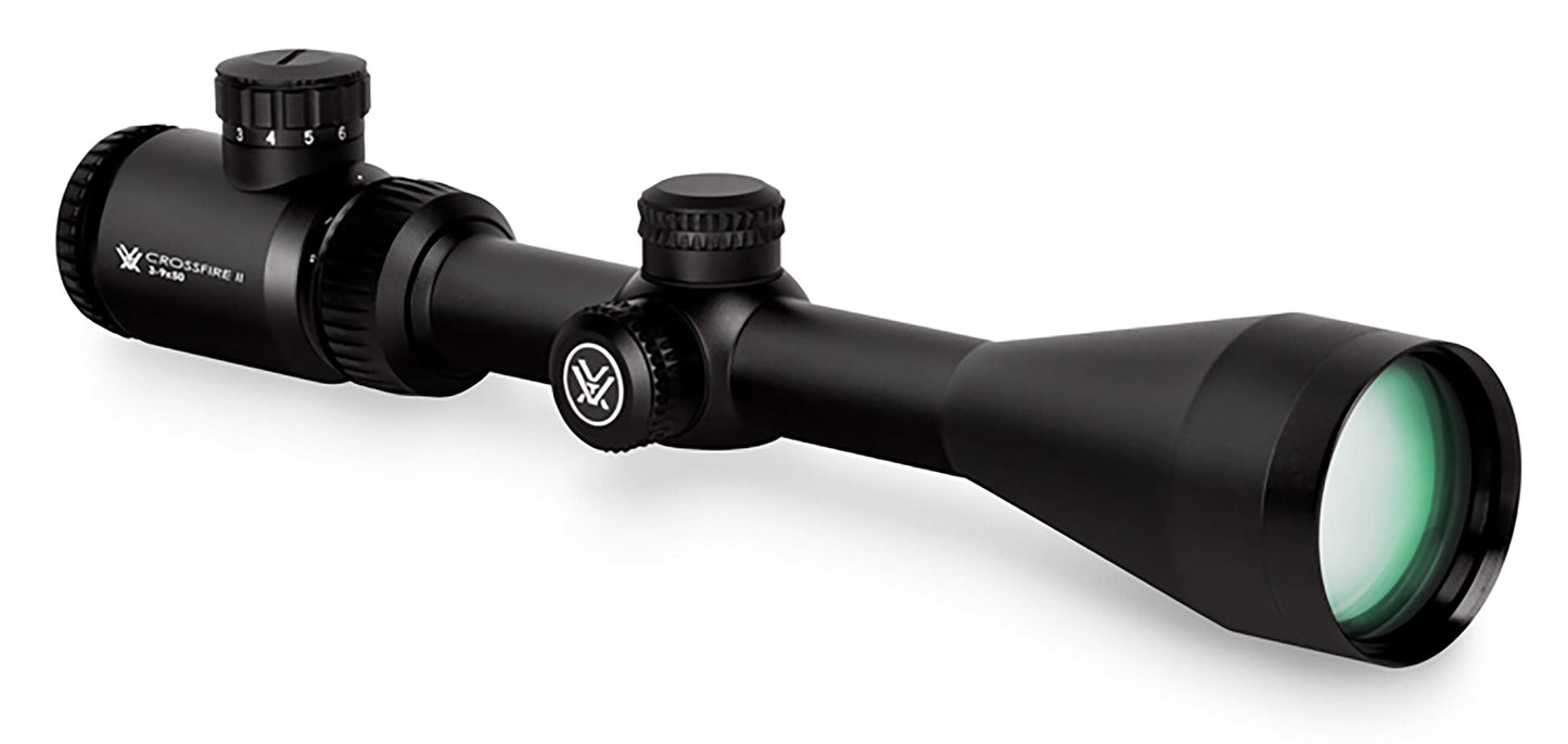 Vortex Crossfire II 3-9x50 SFP Riflescope, V-Brite Illuminated MOA - CF2-31027